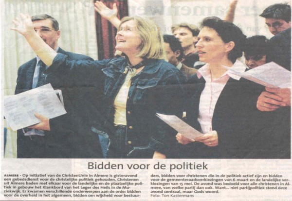 Dagblad van Almere 2 maart 2002