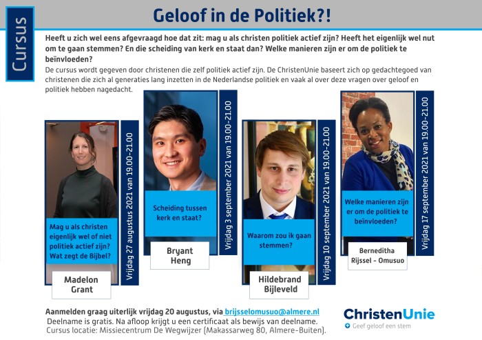 geloof in de politiek