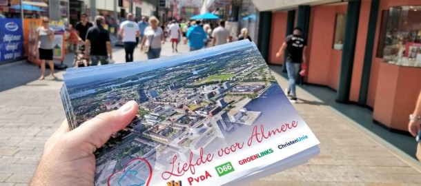 Flyer liefde voor Almere